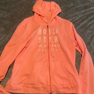 Hollister zip up hoodie
